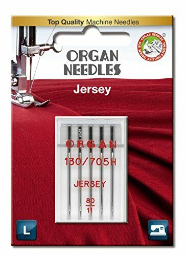 ORGAN NEEDLES Jersey Needles #80/12 Maglia x 5 Aghi (z7e)