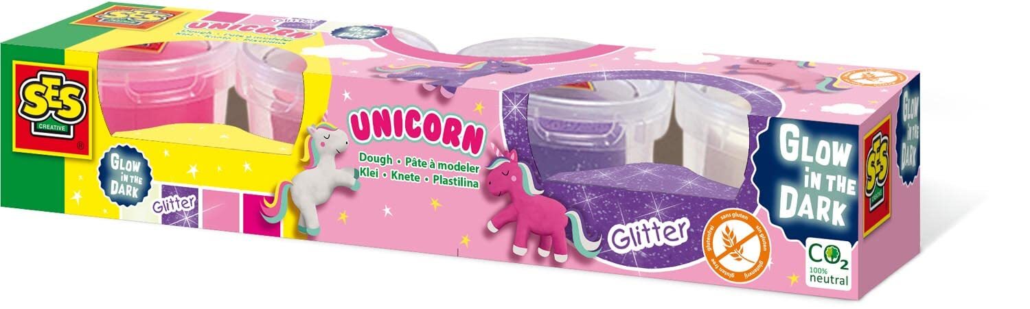 SES Creative 00471 Dough Unicorn 4x90gr