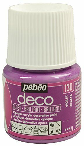 Pebeo Deco Bright Paint, viola, 45 ml (U0T)