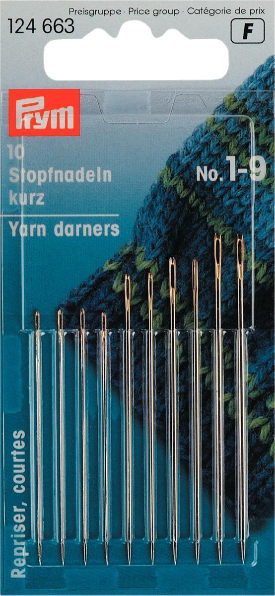 PRYM 124663 SET 10 AGHI 1/9  DA RAMMENDO CON PUNTA
