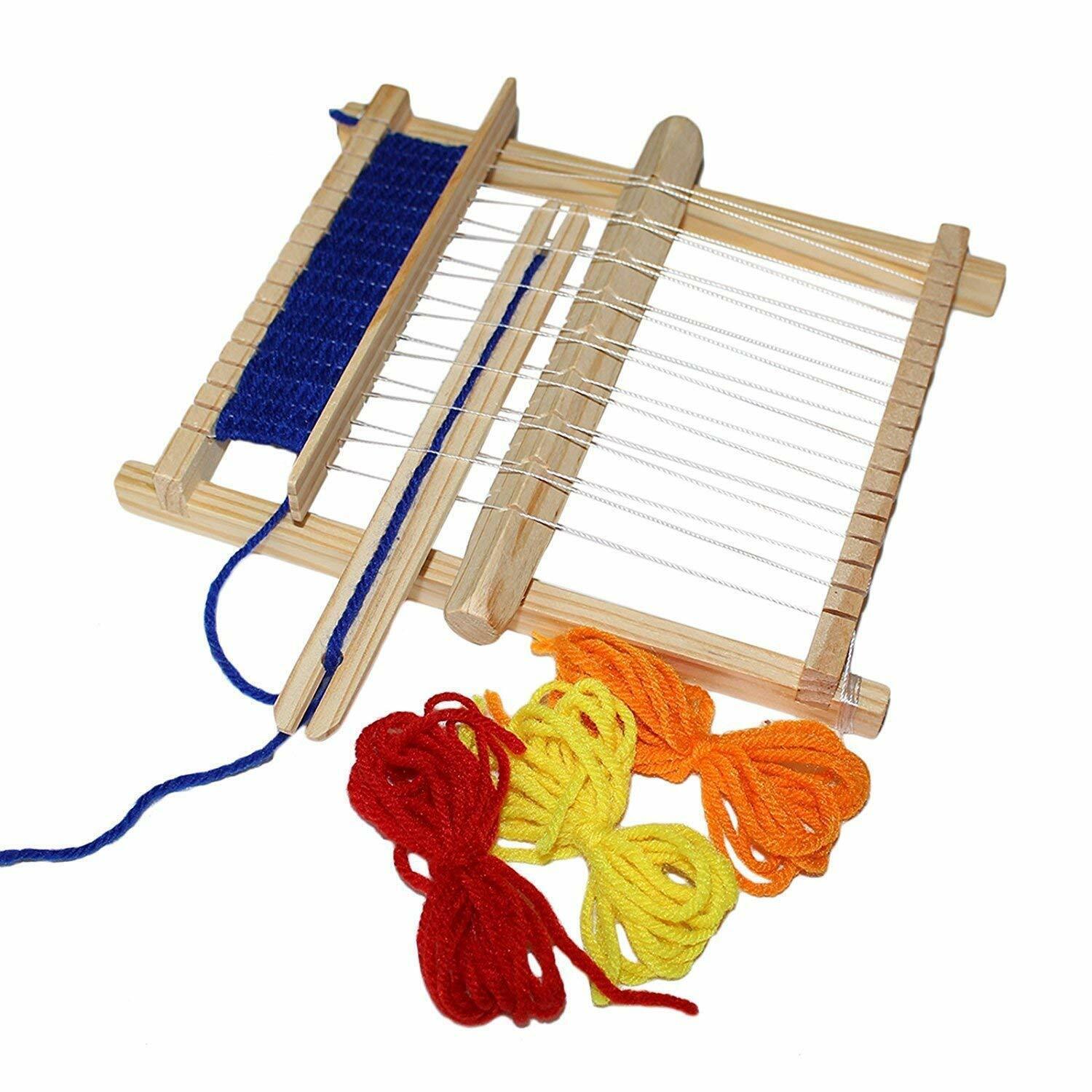 Bambini Tessitura Telaio - Multi-Craft Telaio per Tessitura in Legno con (S7G)