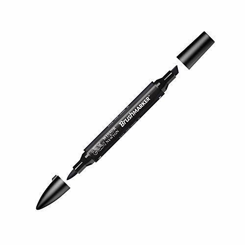 Winsor & Newton Brushmarker Single Black (s5C)