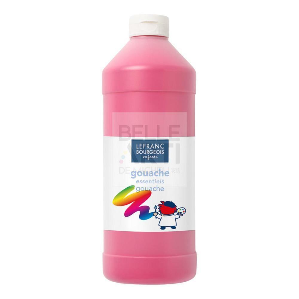 COLORI A TEMPERA " LEFRANC & BOURGEOIS  ESSENZIALE " DA 1L ROSA