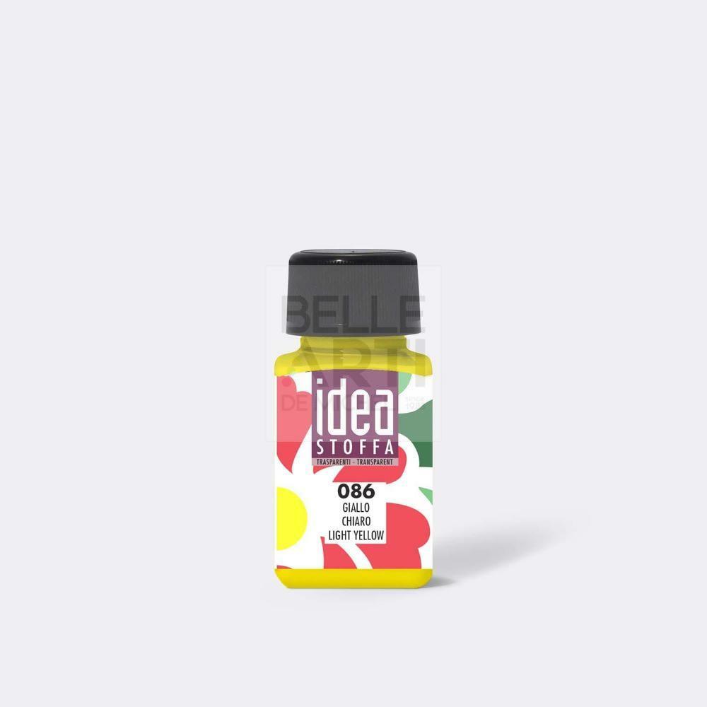 COLORE PER STOFFA IDEA DA 60 ML 086 GIALLO CHIARO