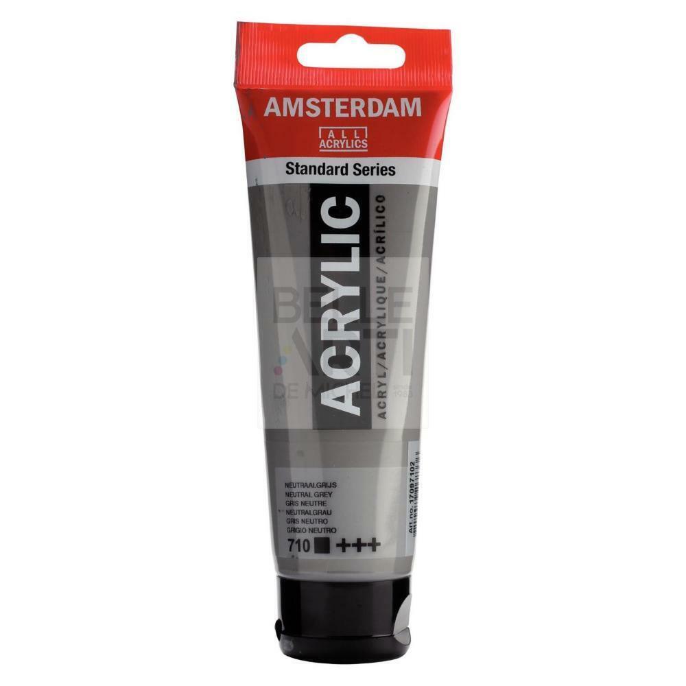 COLORE ACRILICO 710 GRIGIO FREDDO AMSTERDAM "ACRYLIC" TUBO DA 120ML