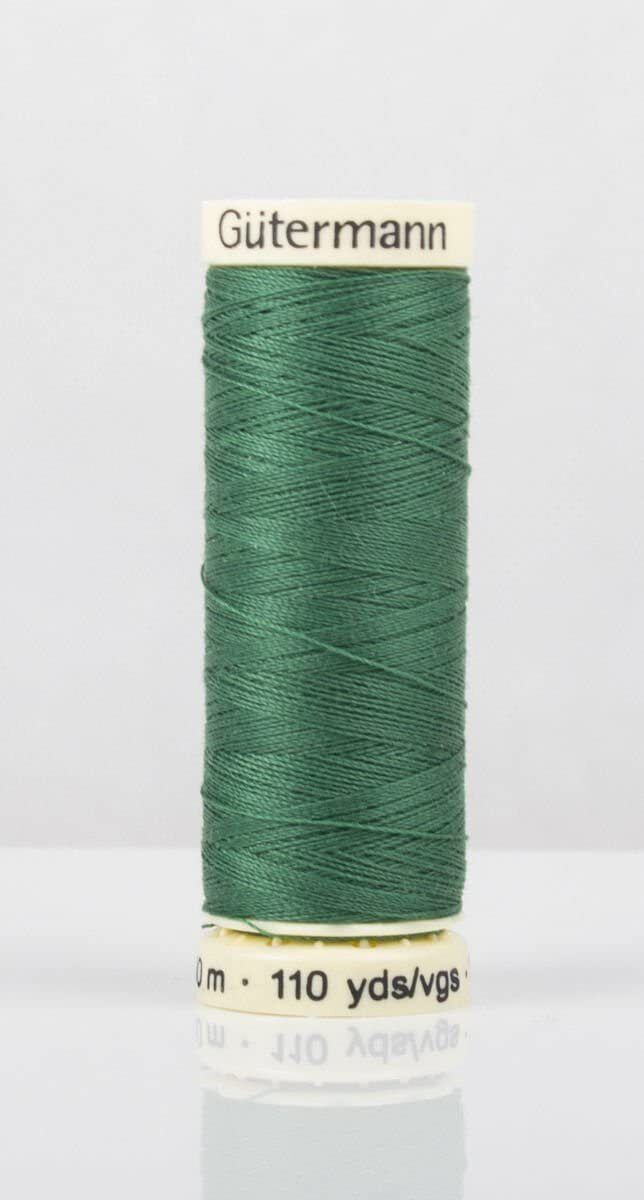 GUTERMANN - 100mt - FILO PER CUCITO 100% POLIESTERE - COLORE VERDE SCURO 237