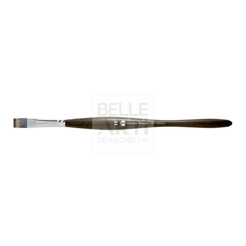 PENNELLO PIATTO SINT. MONGOOSE MANICO BILANCIATO S801 N. 14