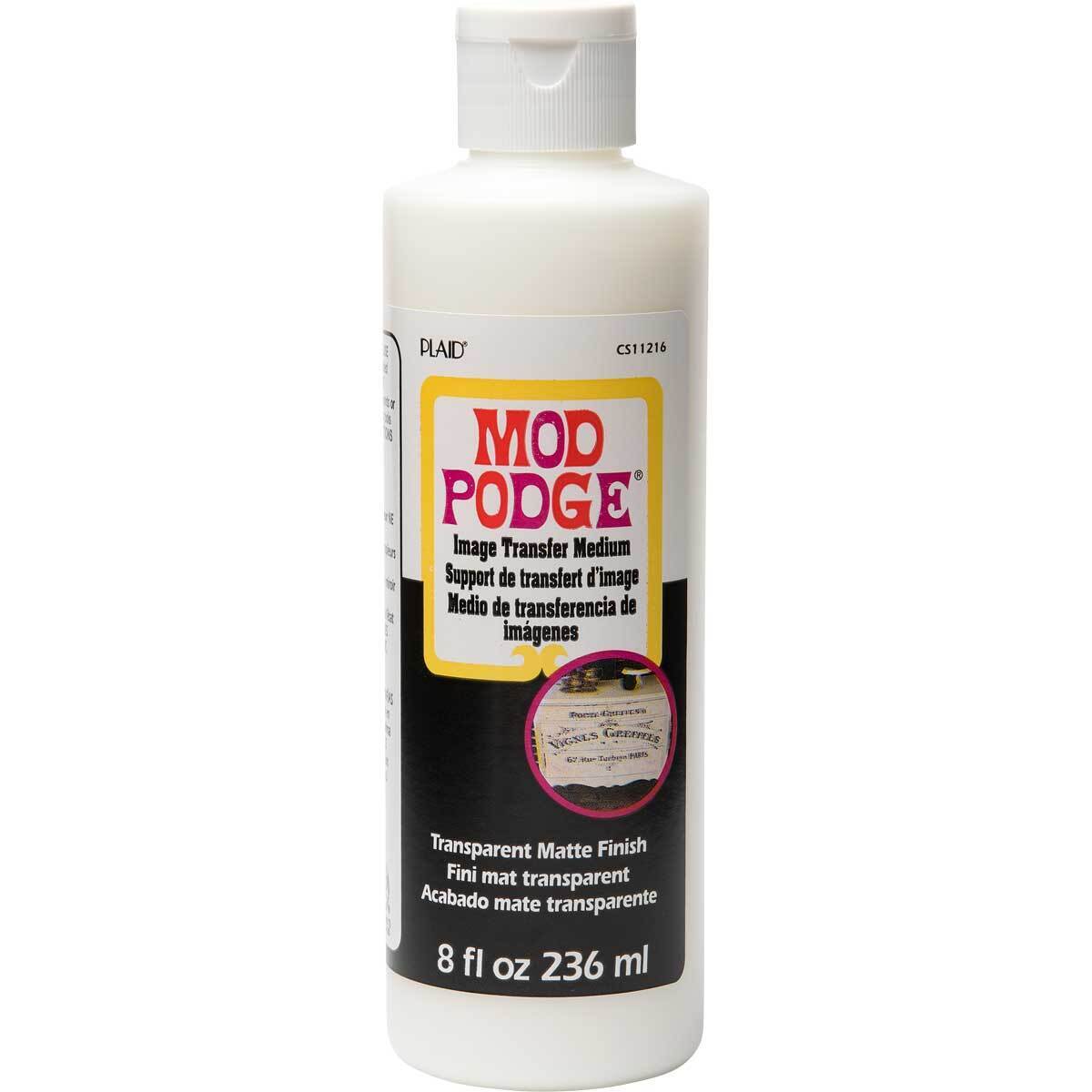 MOD Podge Image Transfer Medium Clear 236 ml Medium per DECOUPAGE
