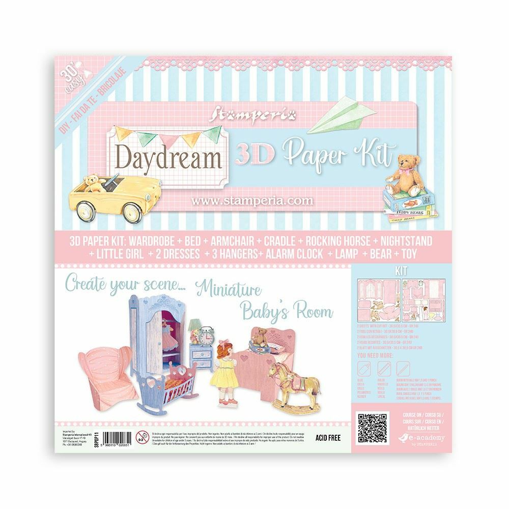 3D Paper Kit DayDream Babyroom