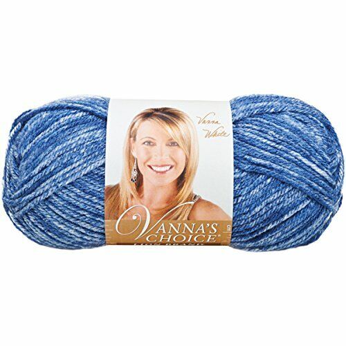 Lion Brand Yarn Company 1 pezzo Vanna's Choice Yarn, Denim (I0u)