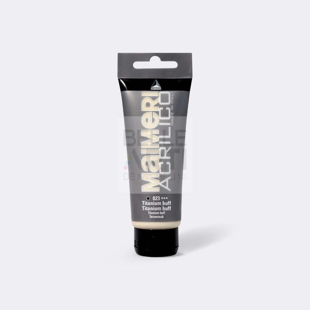 COLORE ACRILICO SERIE AM DA 75 ML. 023 TITANIUM BUFF