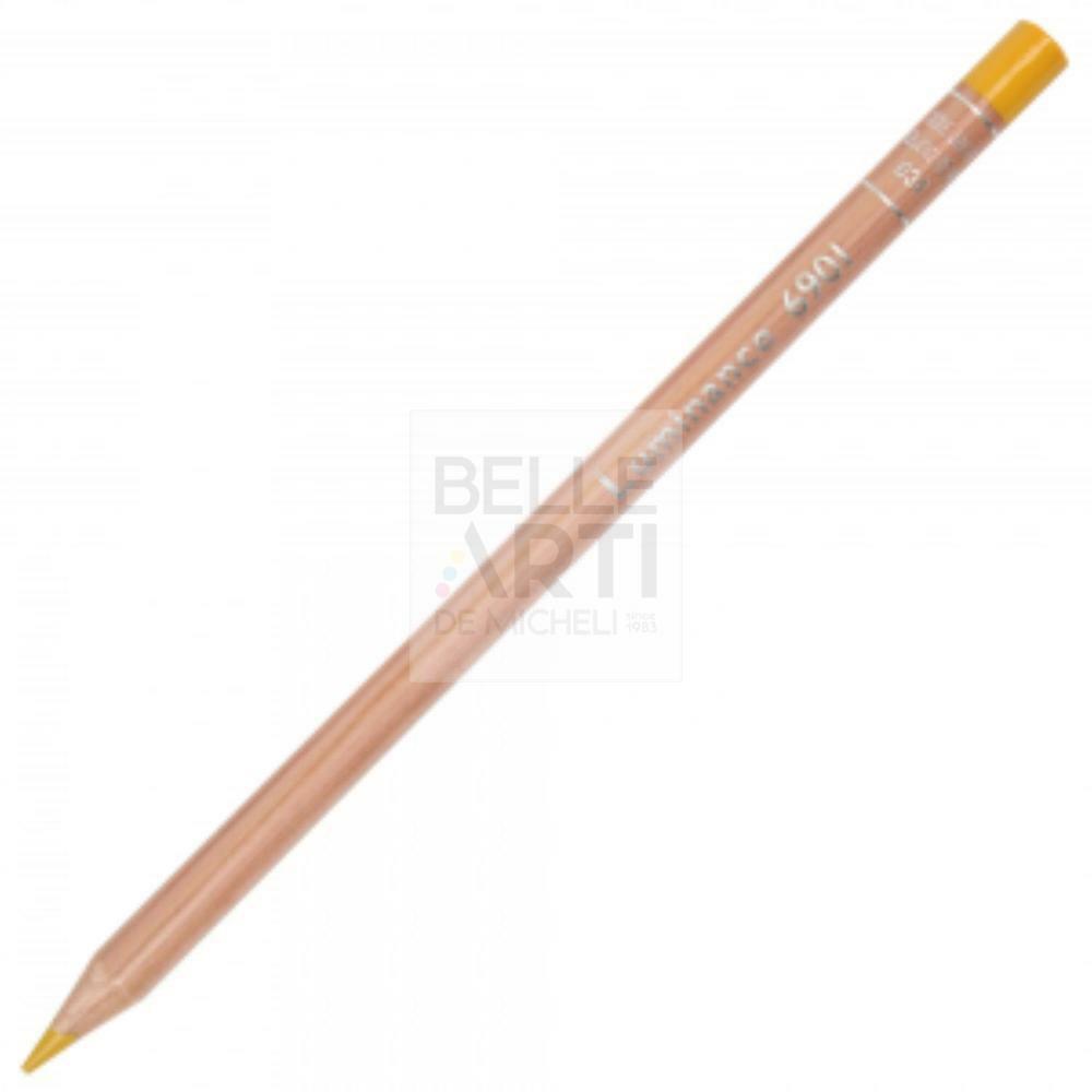 MATITA COLORATA LUMINANCE RESISTENTE ALL'ACQUA CARAN D'ACHE 034 GIALLO OCRA