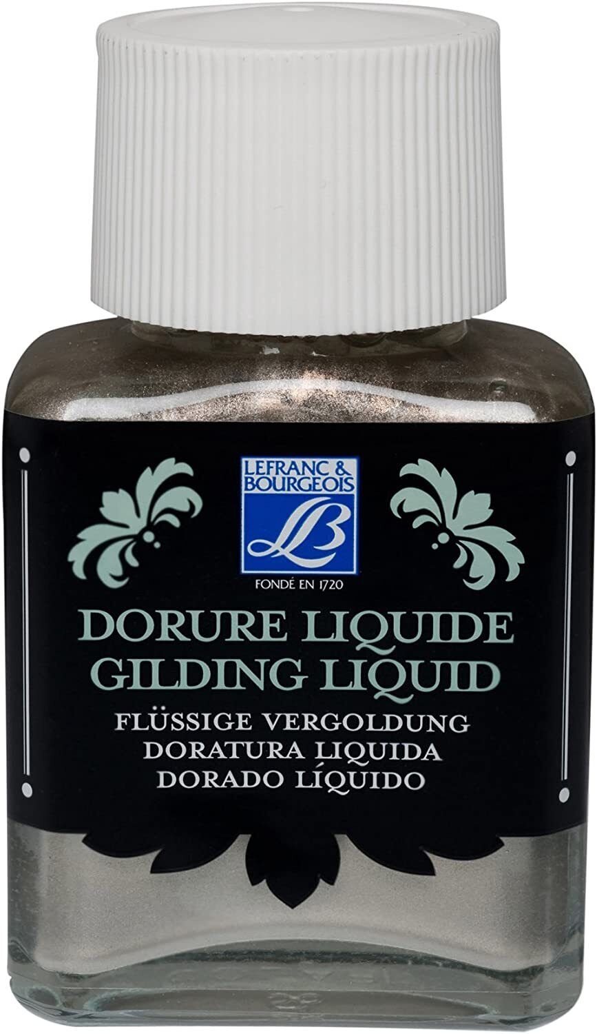 Lefranc Bourgeois 350412 - Doratura liquida color stagno - 75 ml