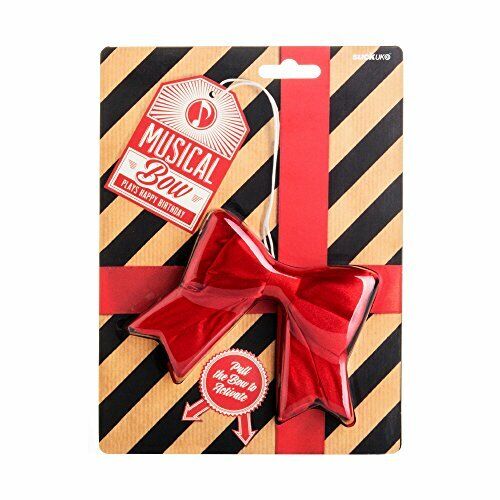 Suck UK SK MUSICBOW1 Musicale - Il Fiocco Riutilizzabile, Red, 1 (v0T)