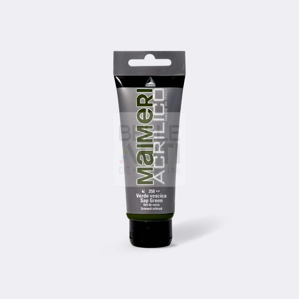 COLORE ACRILICO SERIE AM DA 75 ML. 358 VERDE VESCICA
