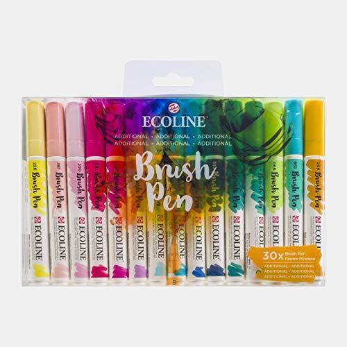 Ecoline Brush Pen Set of 30, Additional colors (11509006) (z0W)