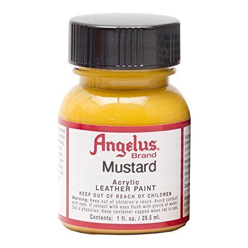 Angelus Leather Paint 1 oz Mustard (A4x)