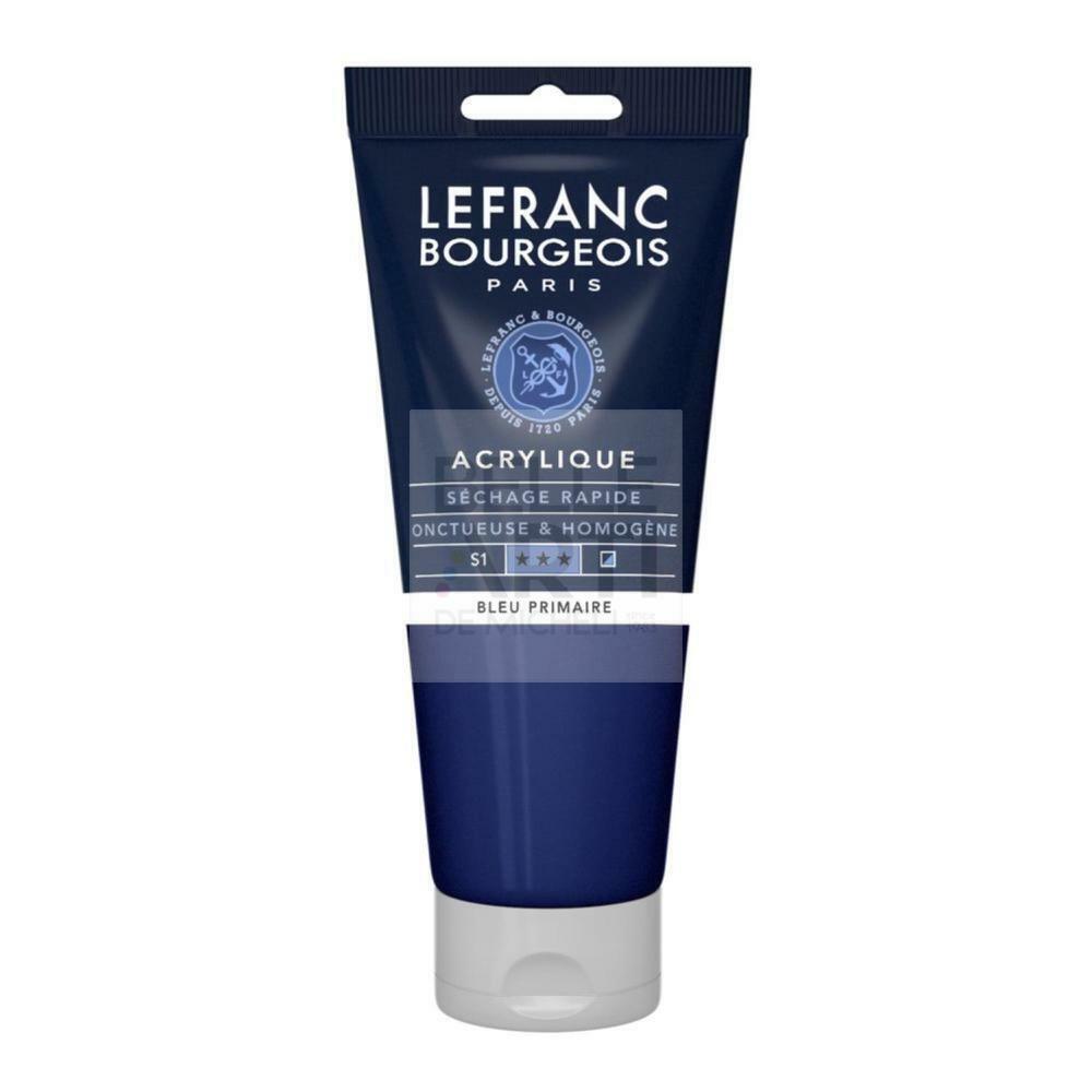COLORE ACRILICO L&B FINE 200ML 063 BLU PRIMARIO