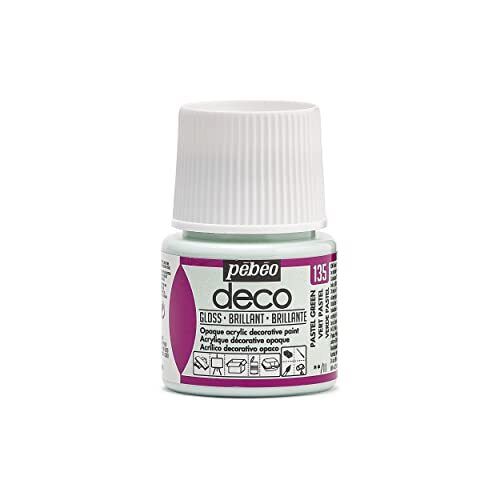 PEBEO Deco Bright Paint, Verde Pastello, 45 ml (l2e)