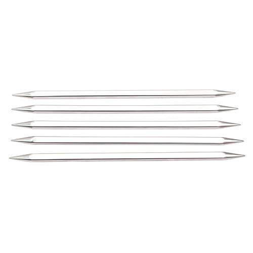 KnitPro 20 cm x 6,5 mm Punto Cubics Nova Doppia Needles Brillante Ottone (E8y)