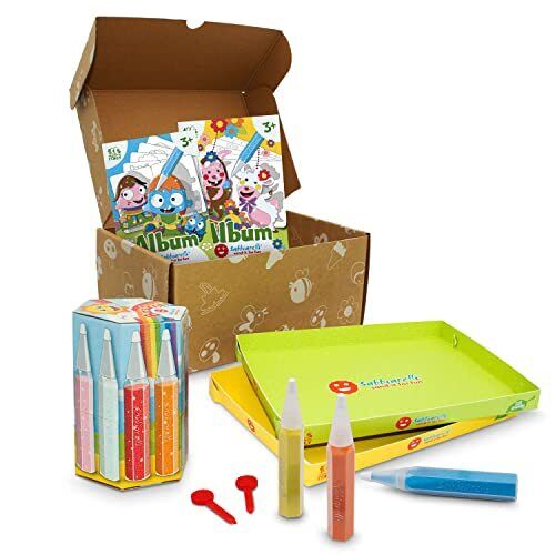 Sabbiarelli Sand-it For Fun - Box Pasqua in allegria 3+, Set Lavoretti (i0L)