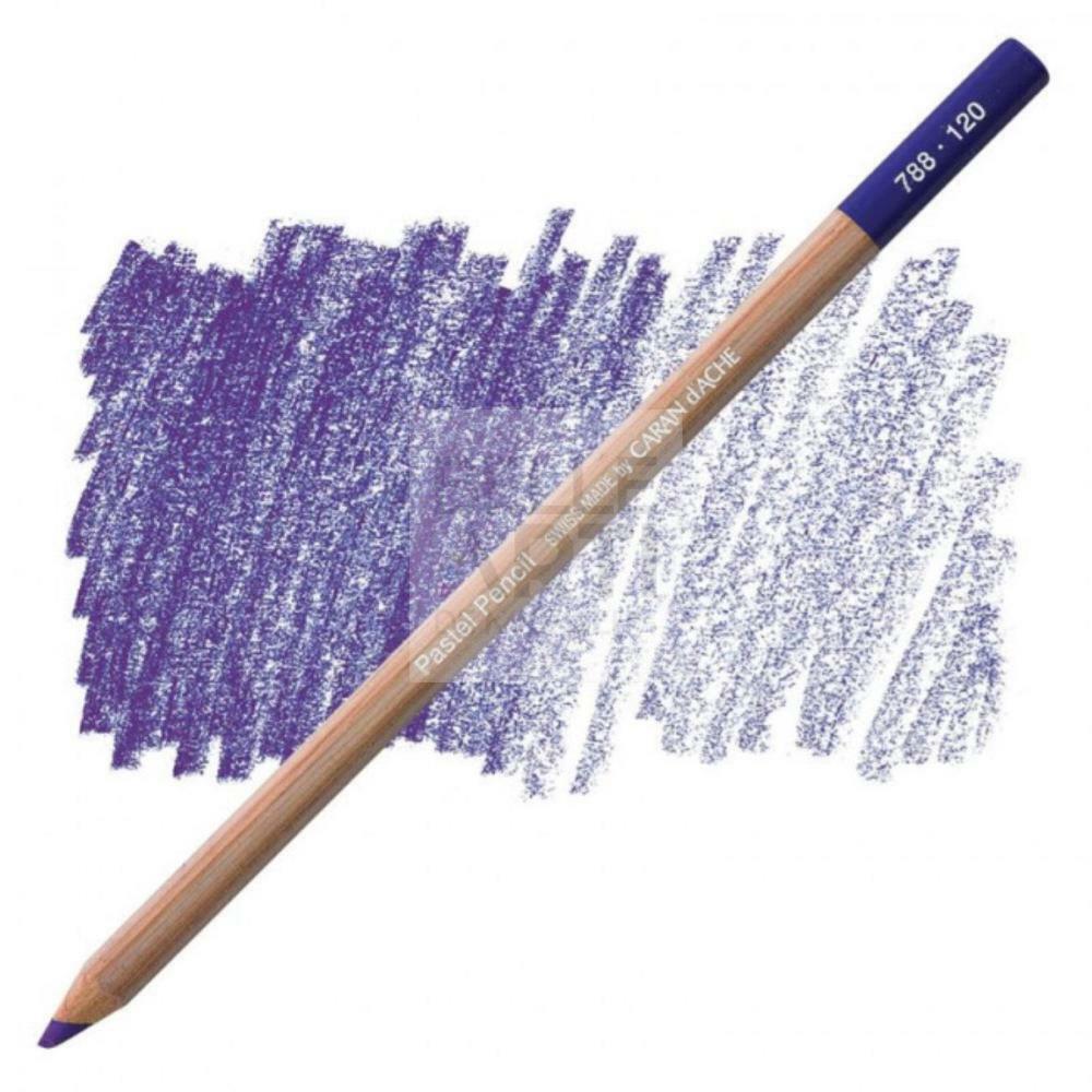 MATITE COLORATA SECCA " PASTEL PENCILS " CARAN D'ACHE 120 VIOLETTO