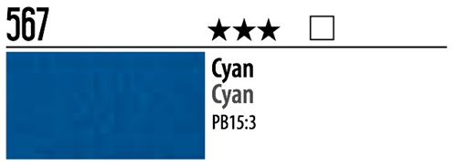 PYRE CYAN 140ML - Polycolor Reflect