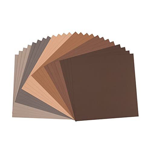 Vaessen Creative-Cartoncino Decorativo per Scrapbooking, Firenze-Tela, di (e4N)