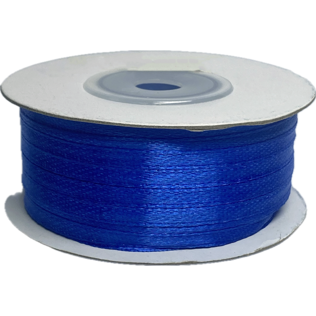 NASTRO DOPPIO RASO 3 MM ROTOLO DA 100 METRI | BLU (L)  LES-9203-1