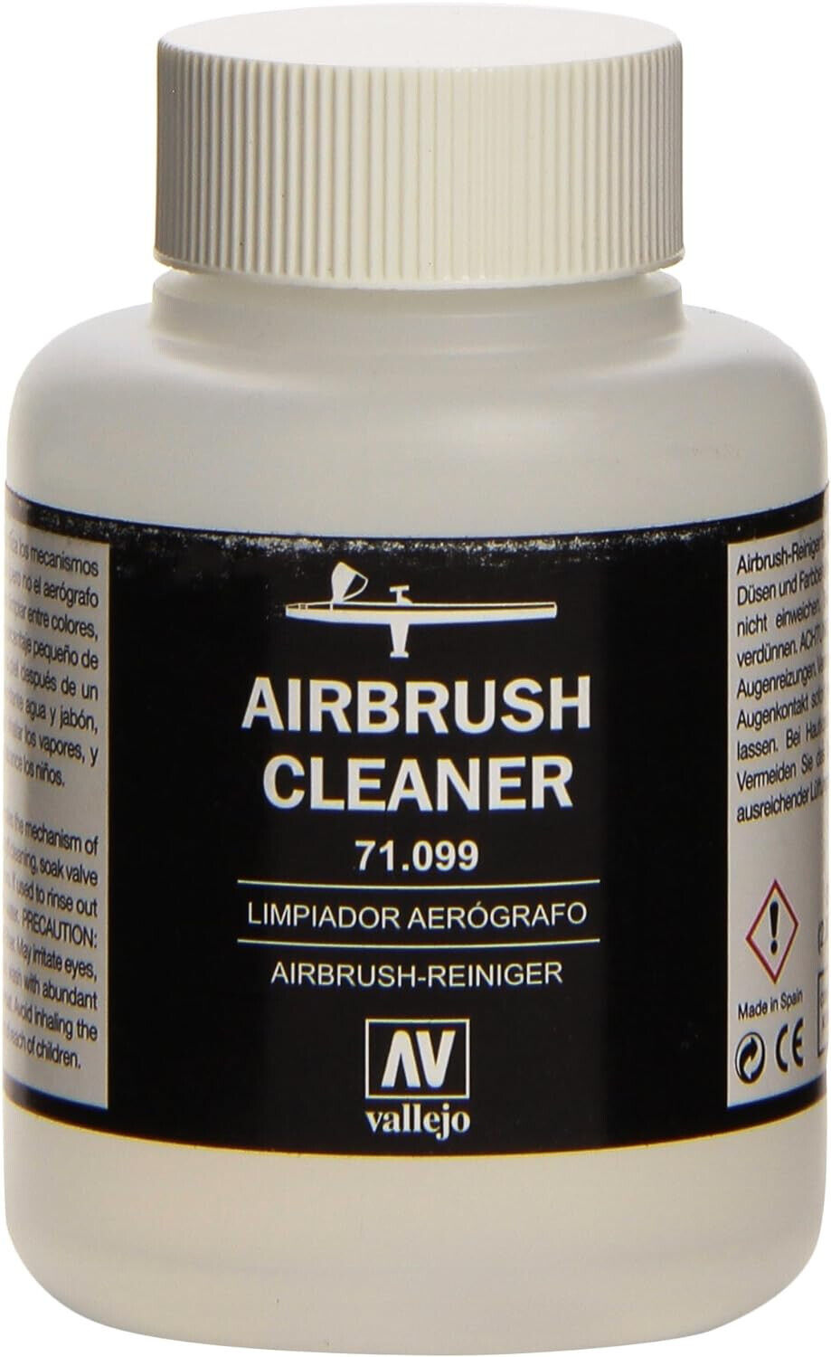 Vallejo 71099 - Airbrush cleaner (Detergente per aerografo) - 85 ml