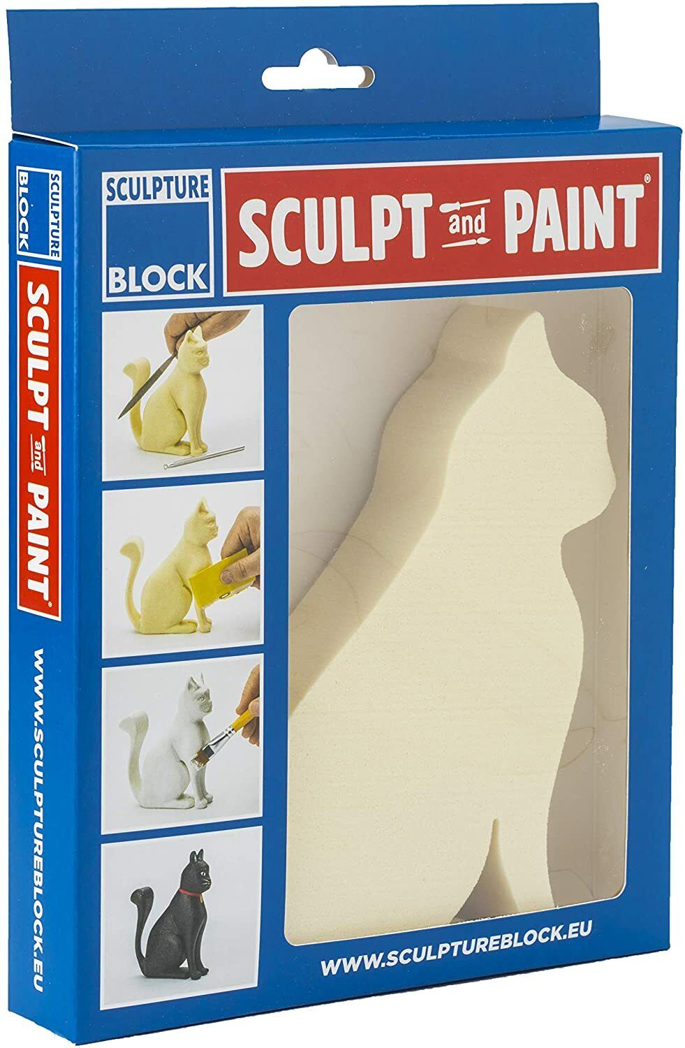 Sculpture Block SP104 Sculpt Paint Gatto (Cat)