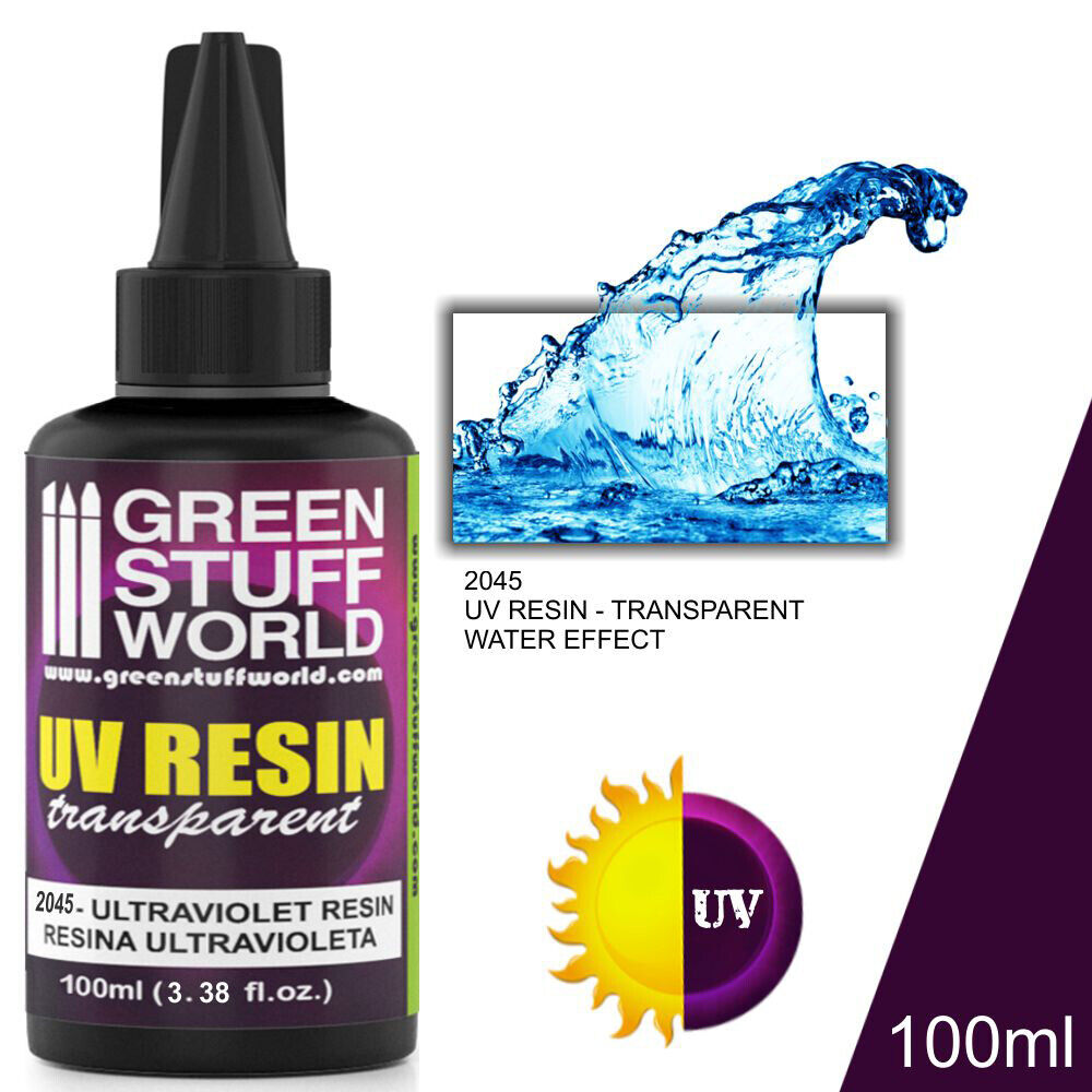 Resina Ultravioletta 100ml - Effeto Acqua Mare Fiumi Laghi