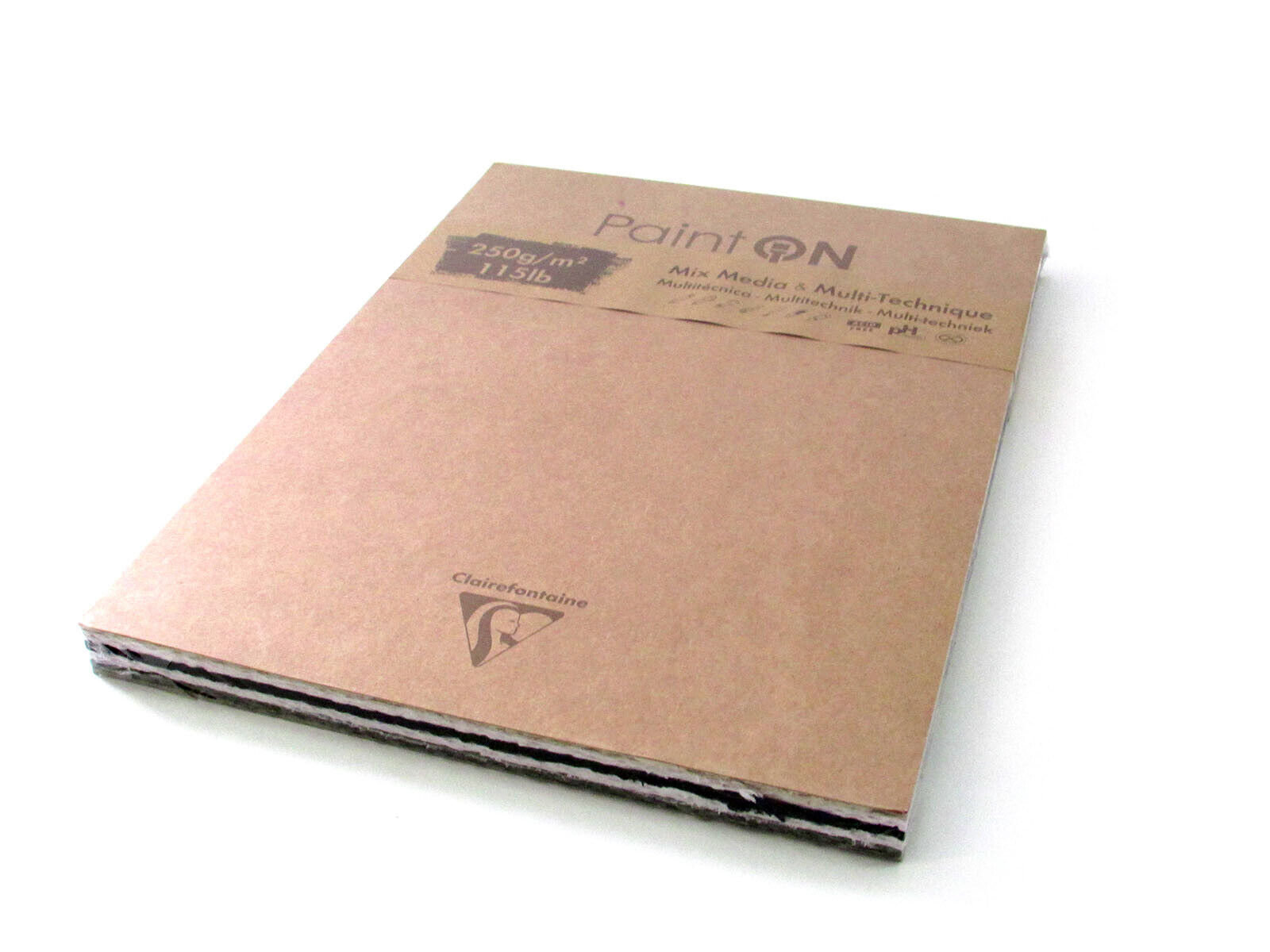 CLAIREFONTAINE PAINT ON - 250 g/mq - 22,90X30,50 cm - BLOCCO 50 FG - COLORI ASS.