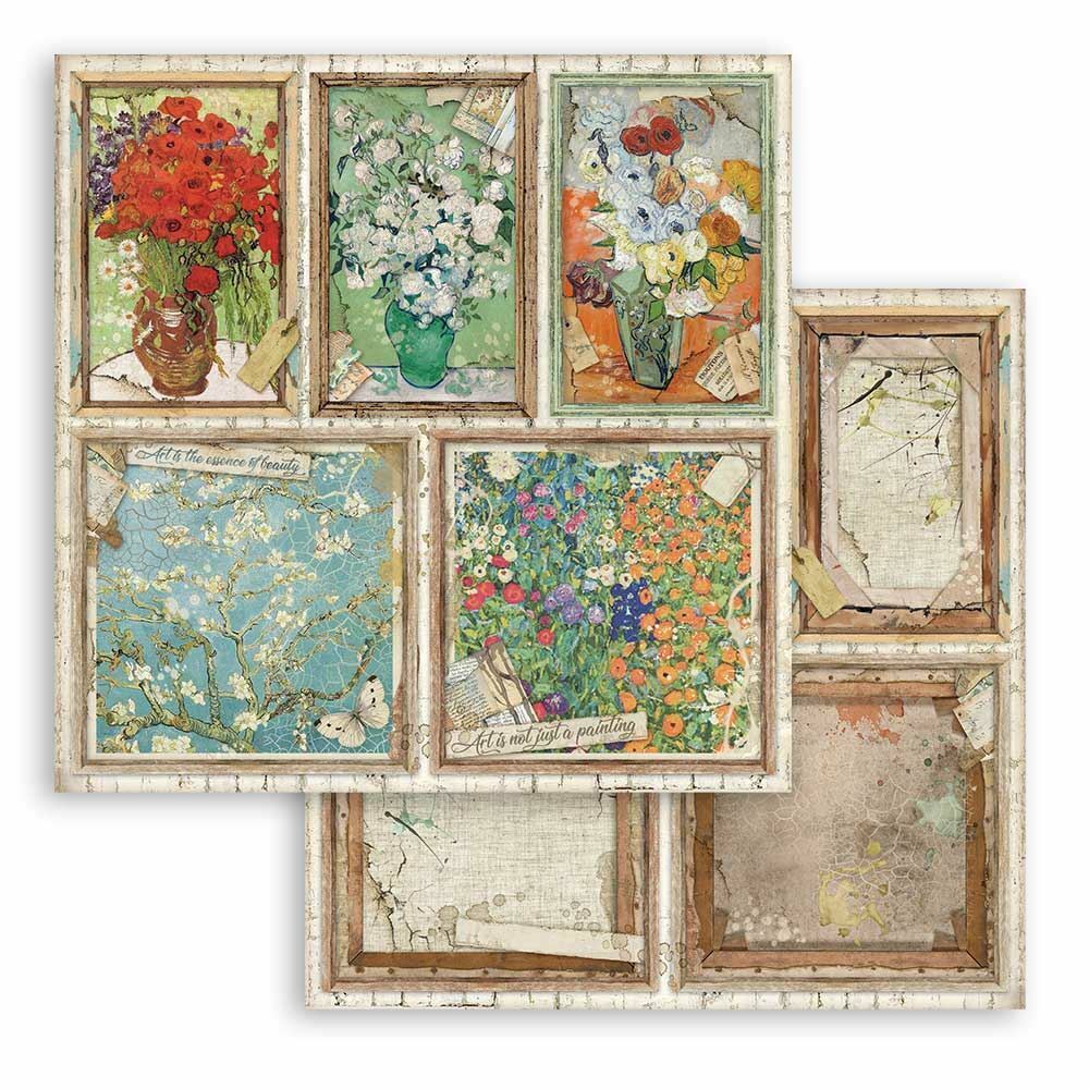 Carta Scrap Atelier Cards by Stamperia Cartoncino decorativo