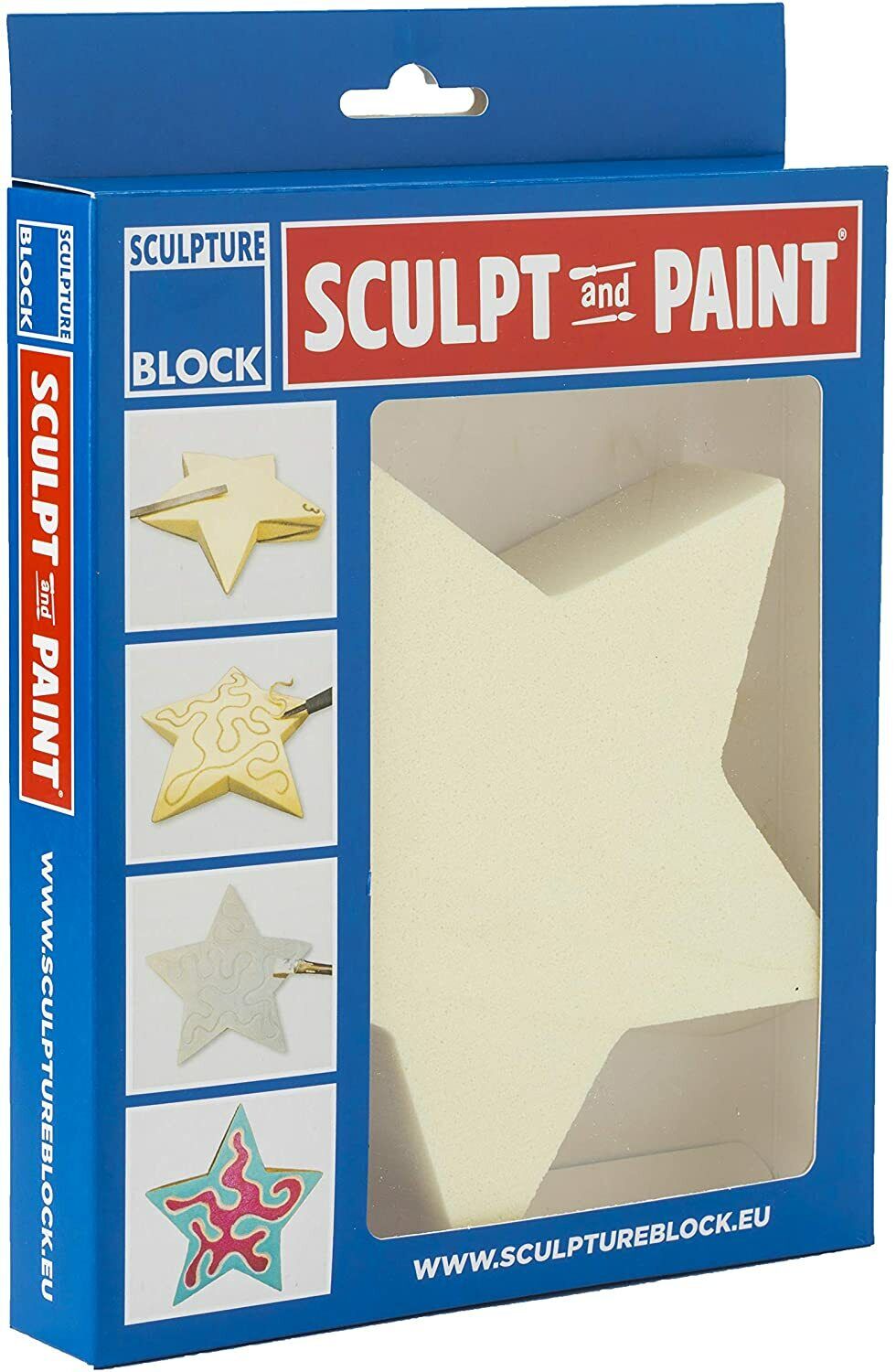 Sculpture Block SP107 Sculpt Paint Stella (Star)