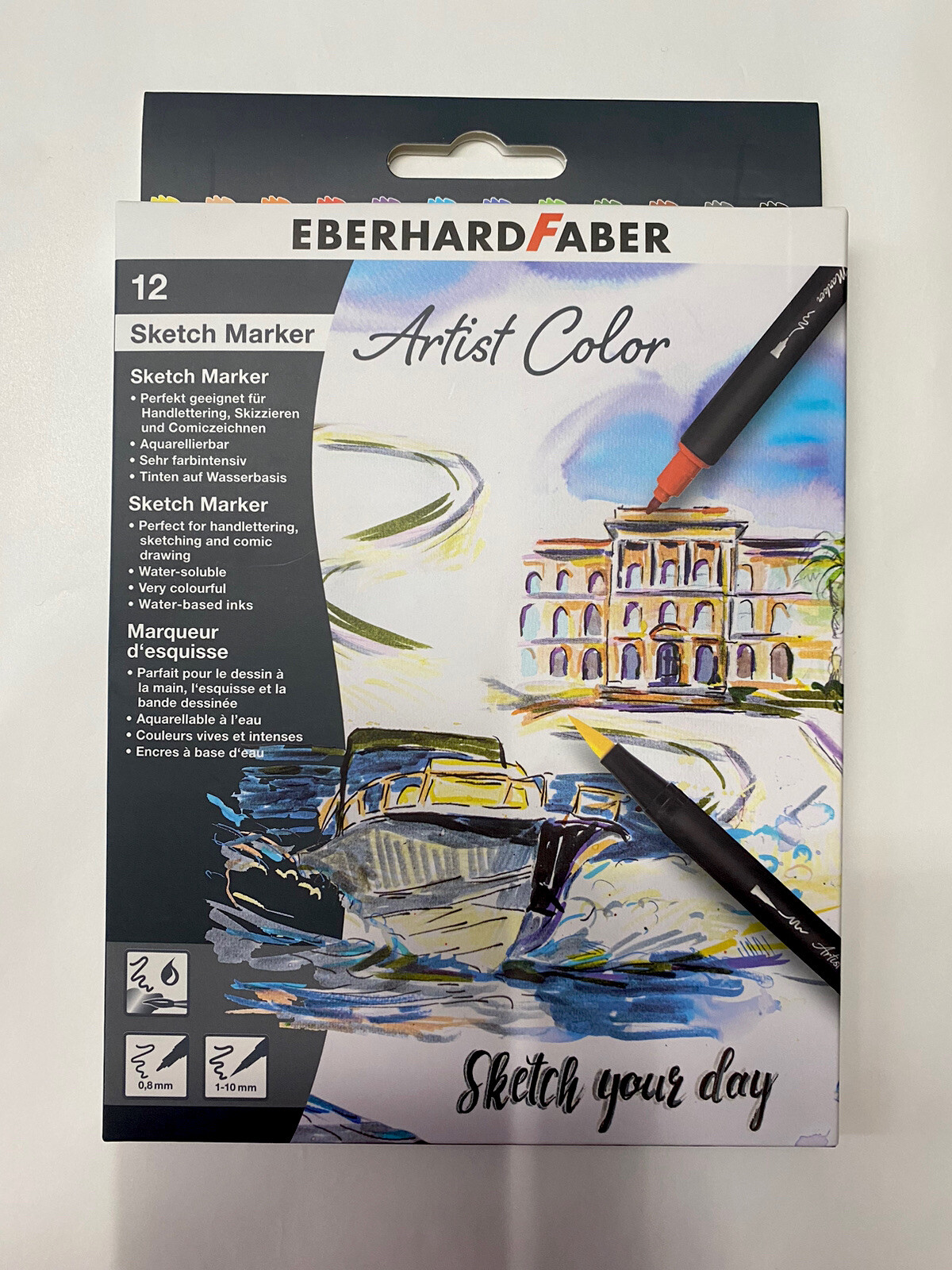 Artist color- Sketch Marker 12   EBERHARD FABER