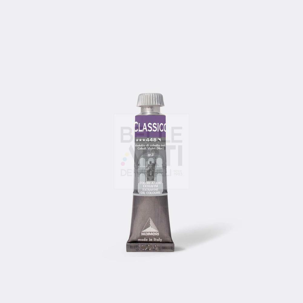 COLORE AD OLIO SERIE CLASSICO DA 20 ml. 448 VIOLETTO COBALTO IMITAZIONE