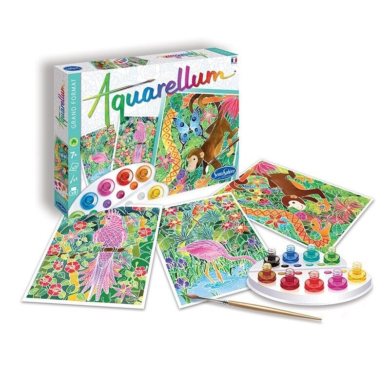 AQUARELLUM GRANDE FORMATO AMAZZONIA 7+