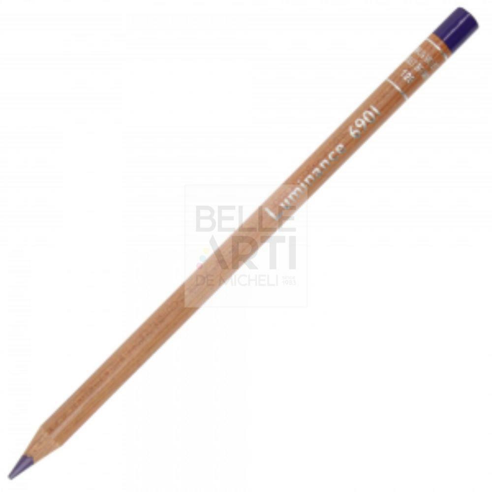MATITA COLORATA LUMINANCE RESISTENTE ALL'ACQUA CARAN D'ACHE 129 MARRONE VIOLETTO