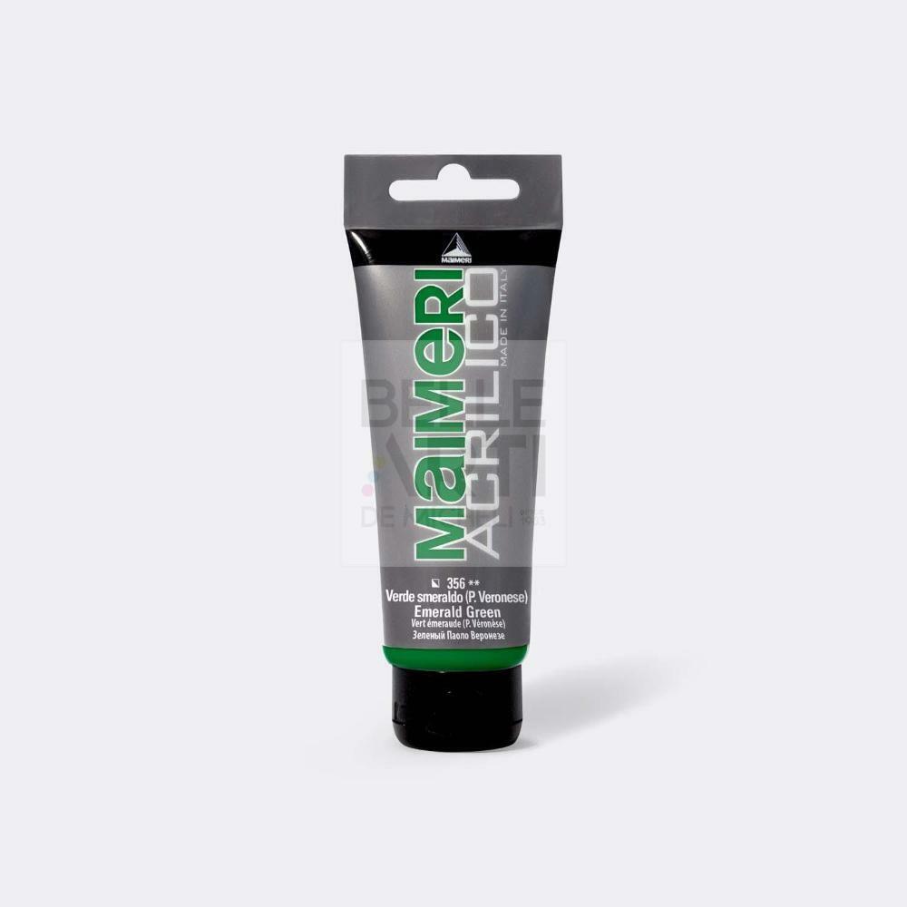 COLORE ACRILICO SERIE AM DA 200 ML. 356 VERDE (P. VERONESE )