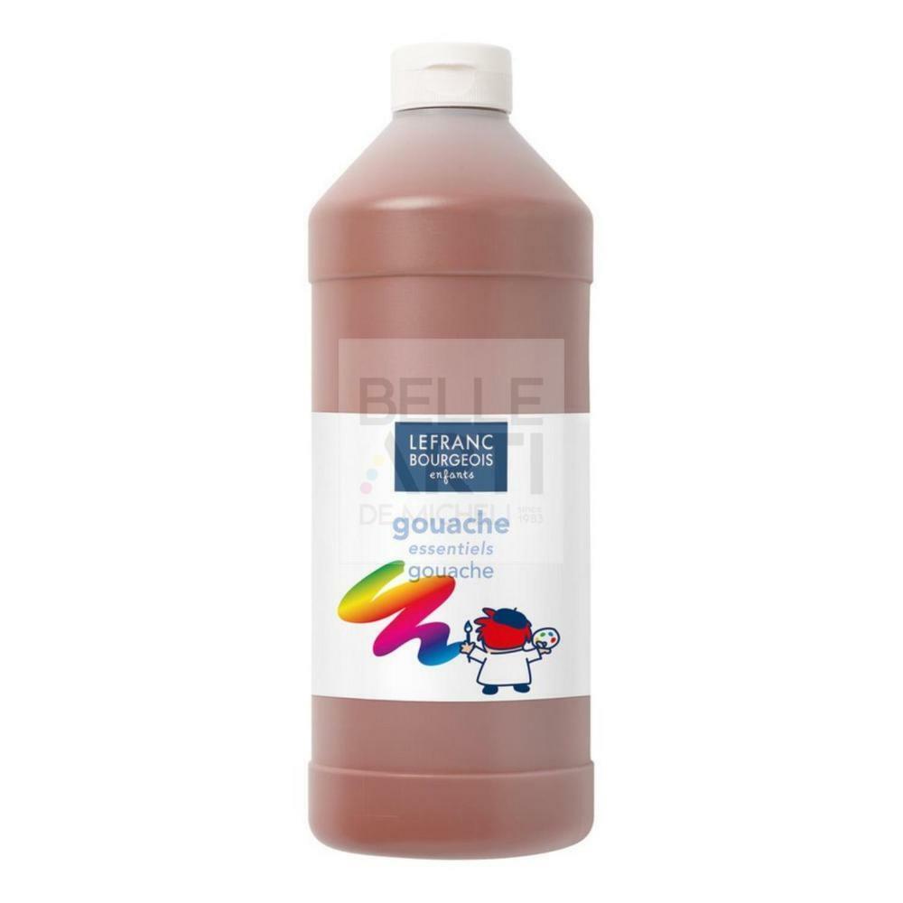 COLORI A TEMPERA " LEFRANC & BOURGEOIS  ESSENZIALE " DA 1L MARRONE