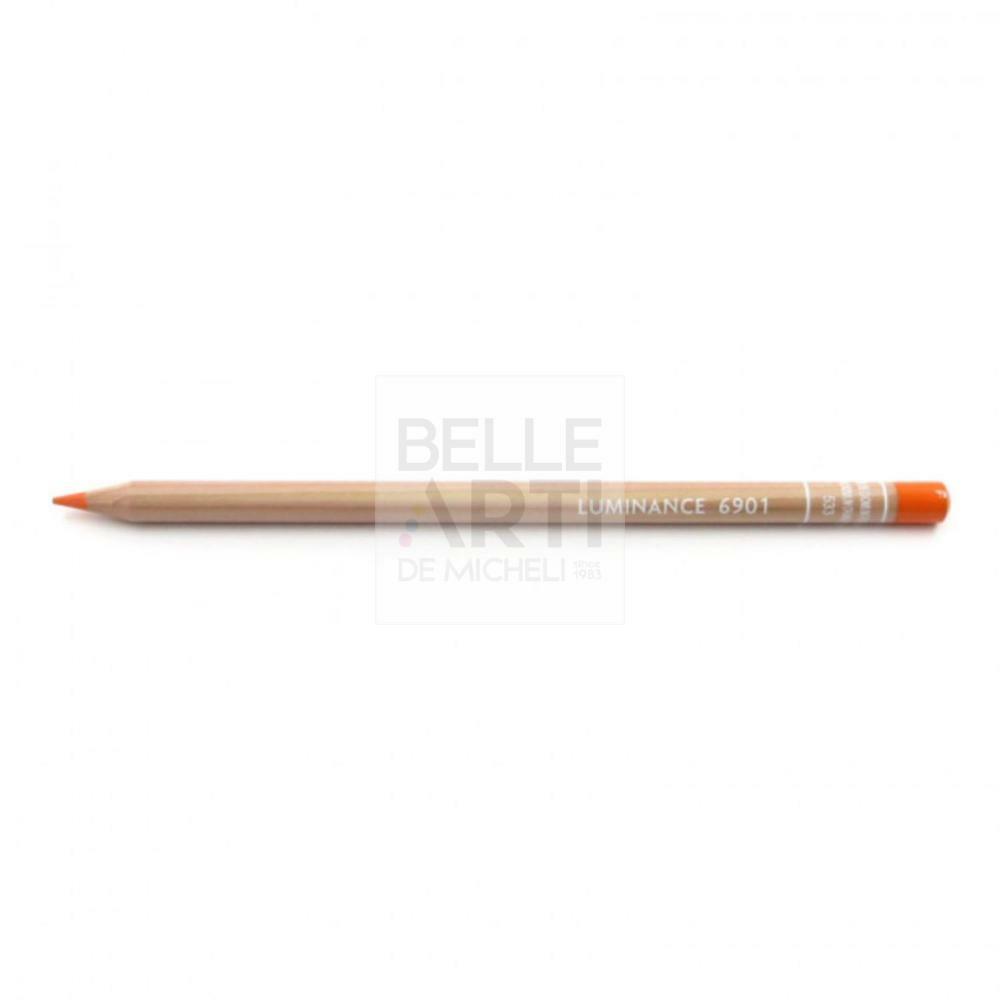 MATITA COLORATA LUMINANCE RESISTENTE ALL'ACQUA CARAN D'ACHE 533 ARANCIO CADMIO S