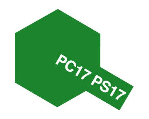 Tamiya 86017 Polycarbonate Spray PS17 Metallic Green (100ml) modellismo