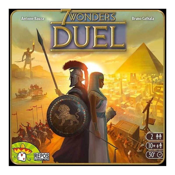 G3 - 7 (Seven) Wonders Duel - Edizione Italiana - Set Base - Nuovo e Sigillato