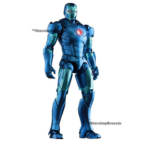 IRON MAN Mark III Stealth Mode 1/6 Action Figure 12" Diecast Exclusive Hot Toys