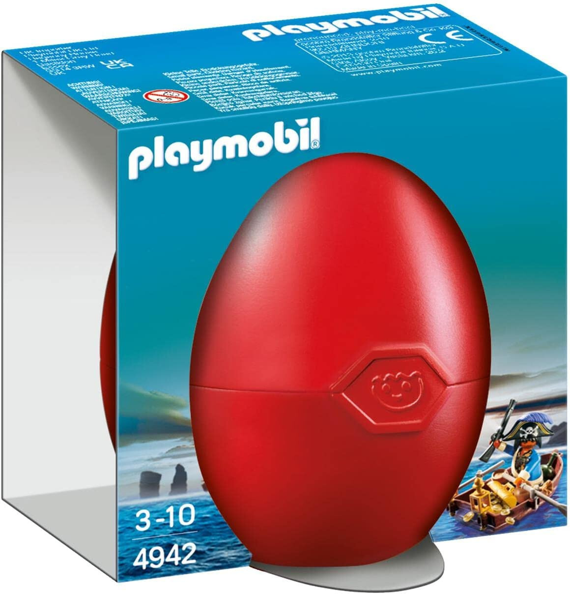 Originale PLAYMOBIL Pirati 4942 - Pirata Con Flacone)