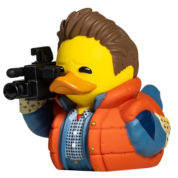 TUBBZ (1) BACK TO THE FUTURE "MARTY MCFLY" PAPERELLA FIGURE DUCK RITORNO FUTURO