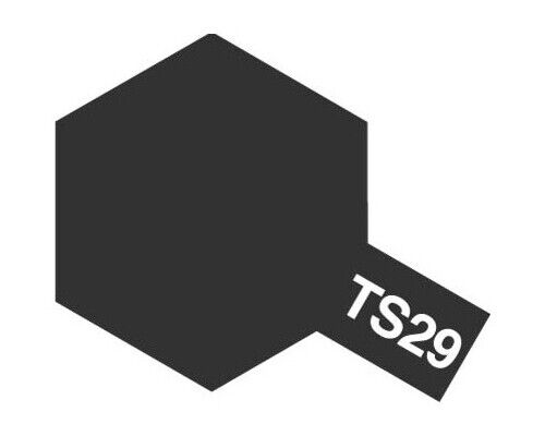 Tamiya 85029 Synthetic Spray TS29 Semi Gloss Black (100ml) modellismo