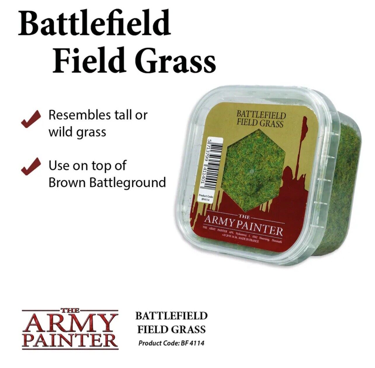 The Army Painter - Scenary - Battlefield Field Grass