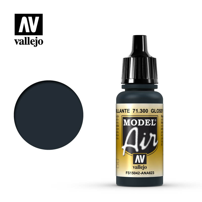 Vallejo Model Air Acrylic Airbrush Acrilico Aerografo 71300 Glossy Sea Blue